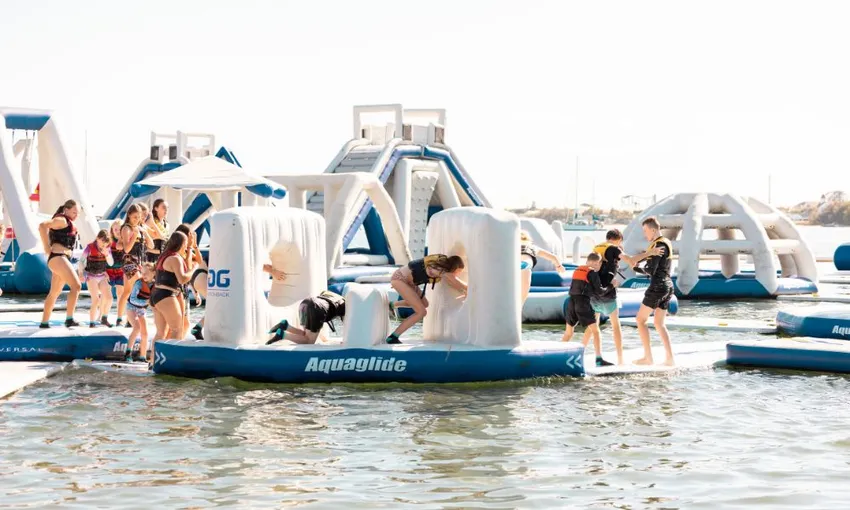 Arro Jet Boating & Gold Coast Aqua Park Combo | Experience Oz