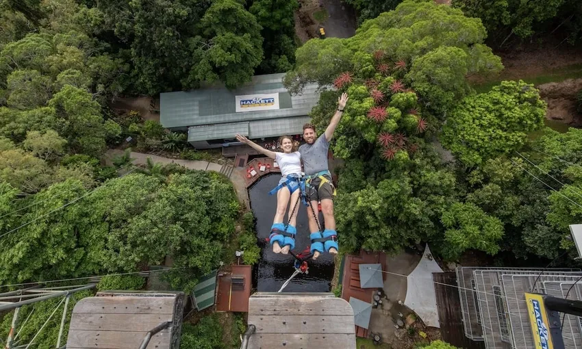 Bungy Jump & Giant Jungle Swing Combo - Skypark - Cairns