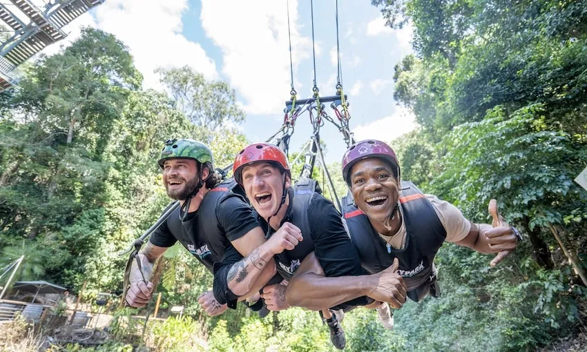 Bungy Jump & Giant Jungle Swing Combo - Skypark - Cairns