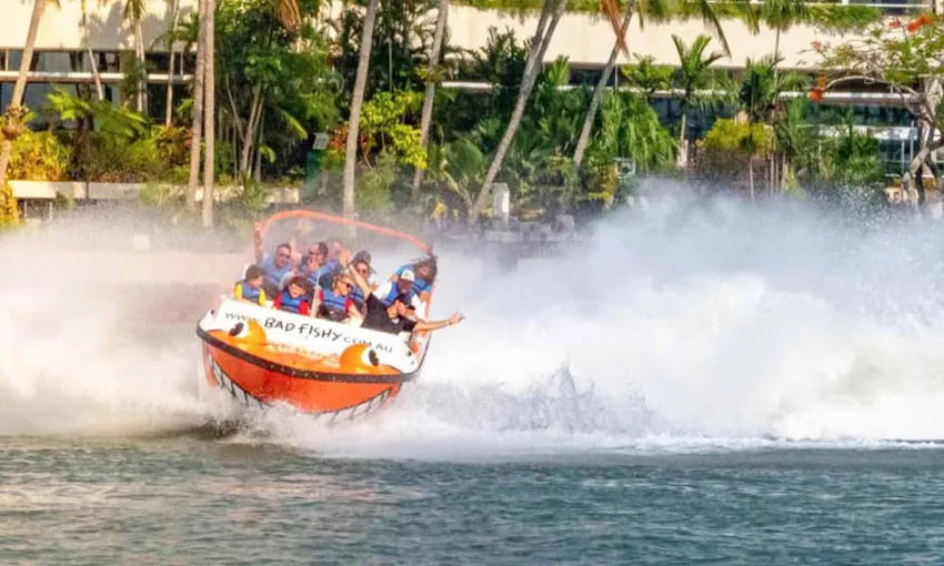 Hot Air Balloon Flight and Bad Fishy Jet Boating - Cairns