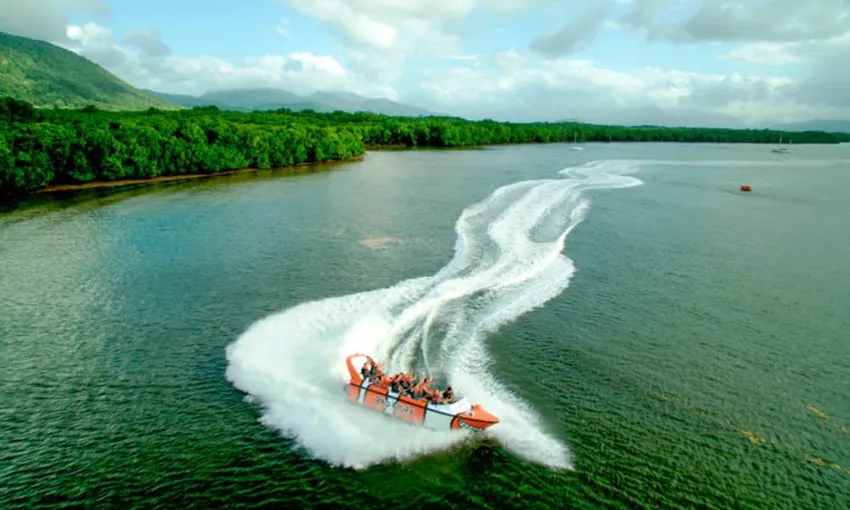 Hot Air Balloon Flight and Bad Fishy Jet Boating - Cairns