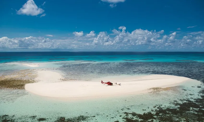 Helicopter with Picnic & Sparkling For 2 - Great Barrier Reef