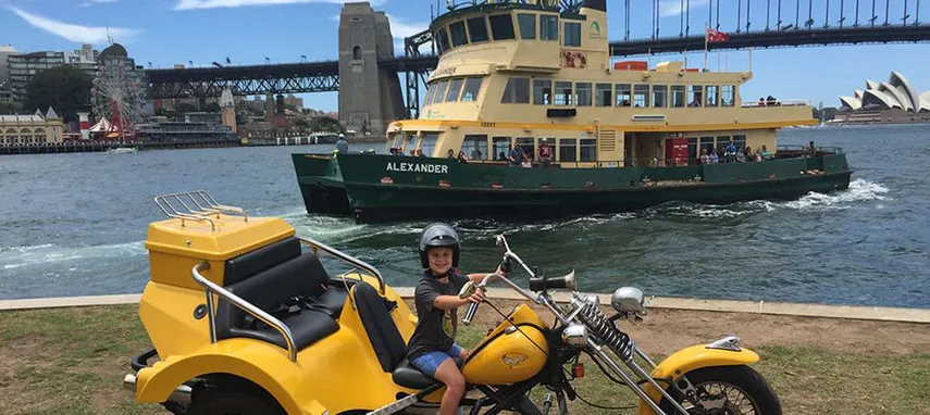 Sydney Harbour Bridge Harley Trike Tour, 60 Minutes