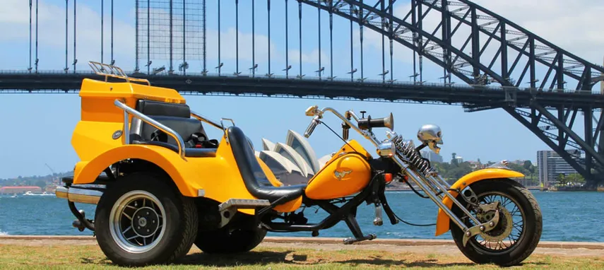 Sydney Eastern Panorama Harley Trike Tour, 1.5 Hours