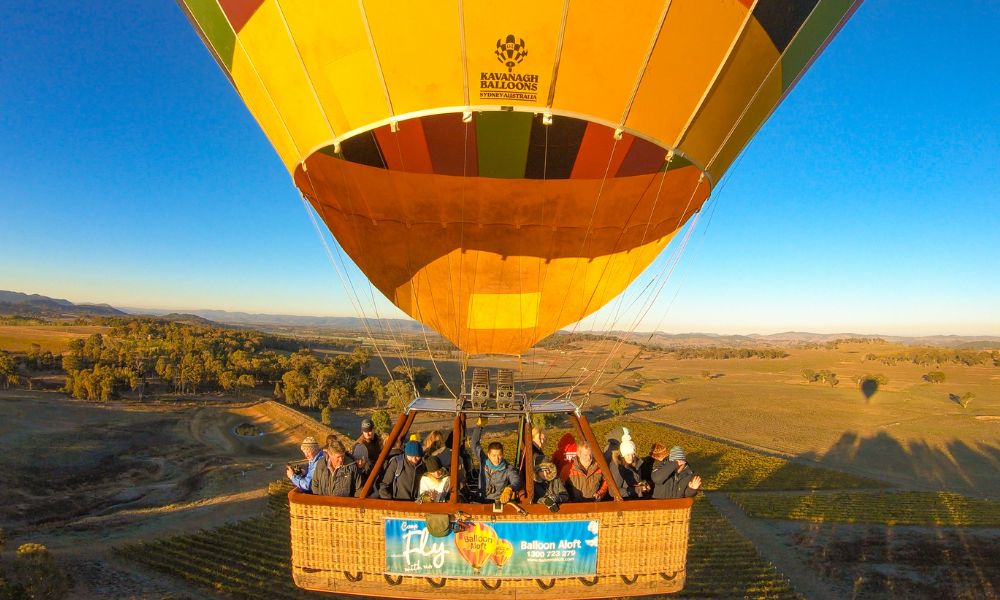  Mudgee Sunrise Hot Air Balloon with Breakfast, 1 Hour