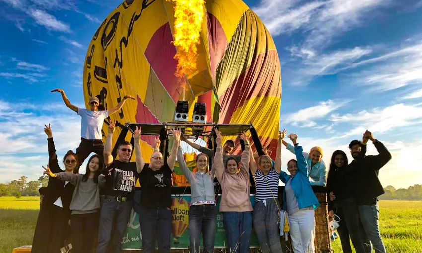 Sunrise Hot Air Balloon - Breakfast Included - Macarthur Region
