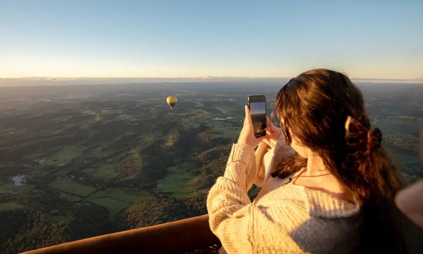 Sunrise Hot Air Balloon - Breakfast Included - Macarthur Region