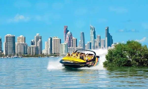 Gold Coast Express Jetboat Ride from Surfers Paradise 40 Minutes