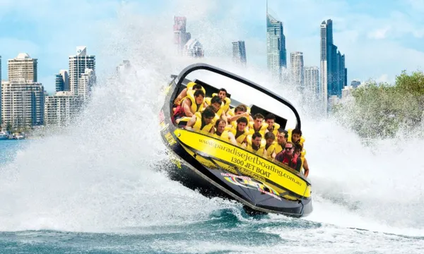 Gold Coast Express Jetboat Ride from Surfers Paradise 40 Minutes