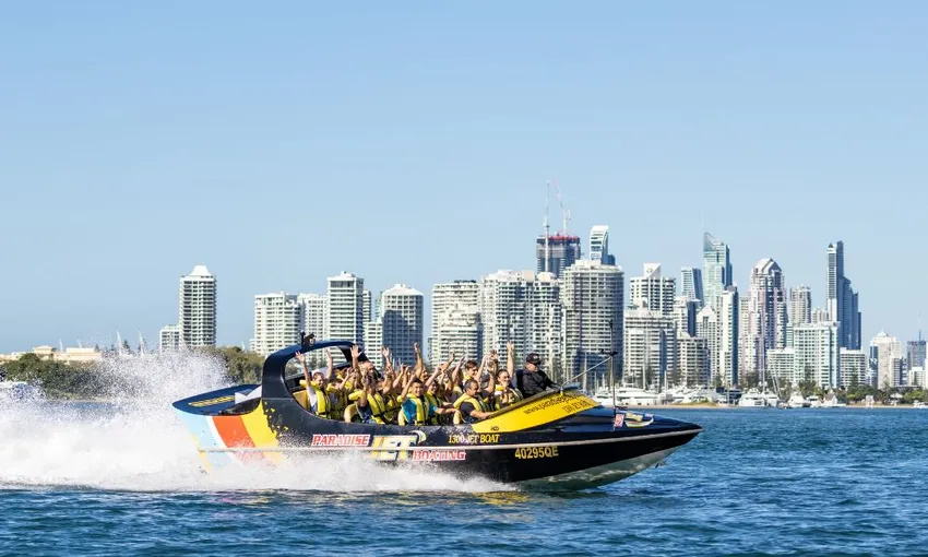 Gold Coast Express Jetboat Ride from Surfers Paradise  40 Minutes