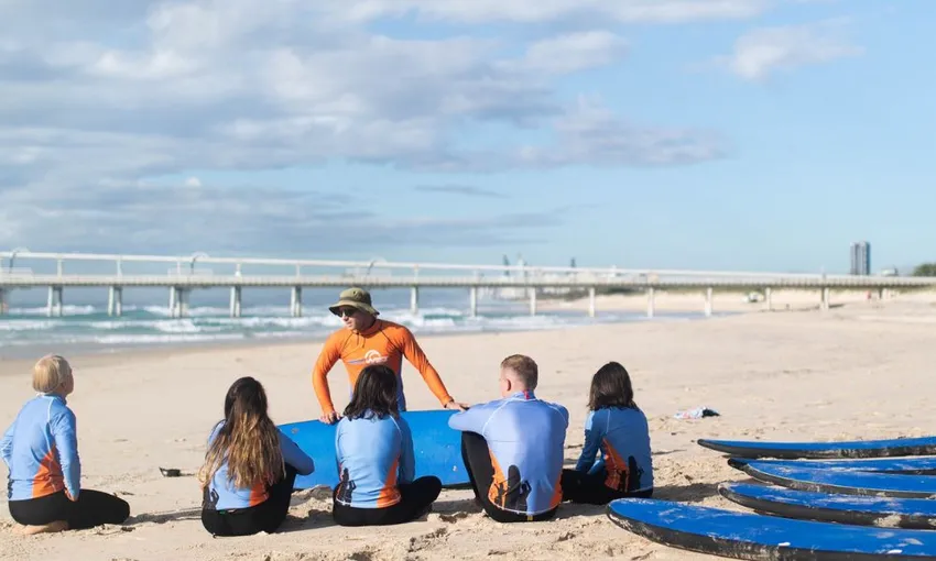 Main Beach Gold Coast Surf Lesson, 2 Hours