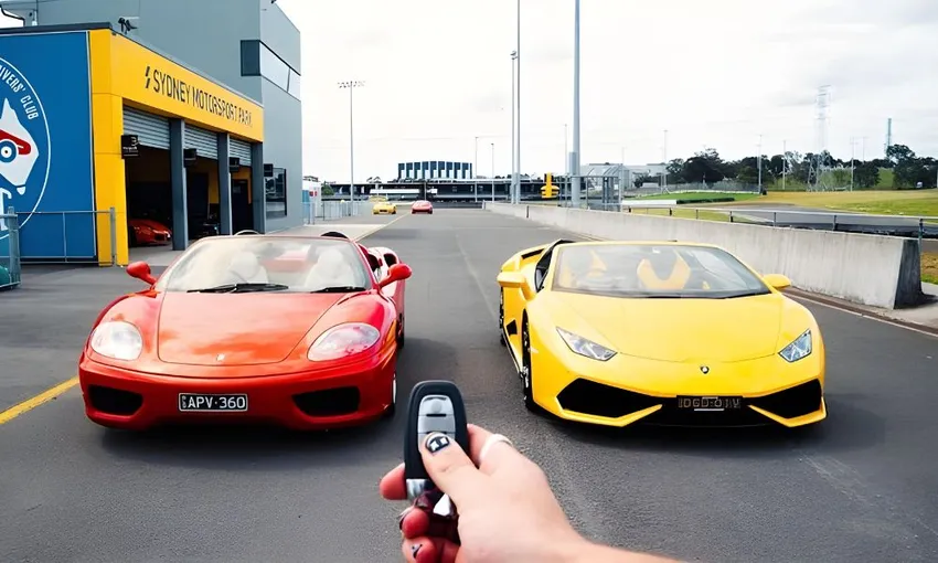 Rosso Ferrari Supercar Drive, 6 Laps - Melbourne