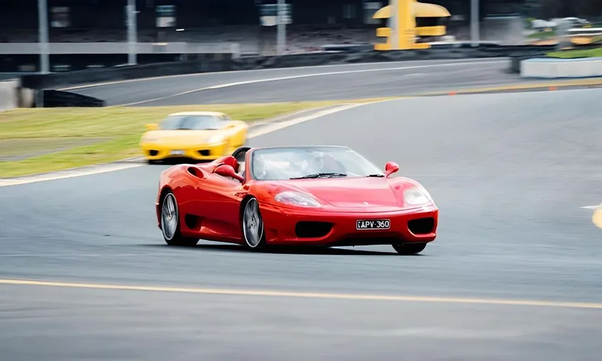 Melbourne Cavallo Ferrari Supercar Drive - 4 Laps