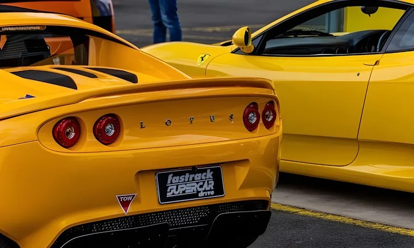 Melbourne Brittania Lotus Supercar Drive, 6 Laps