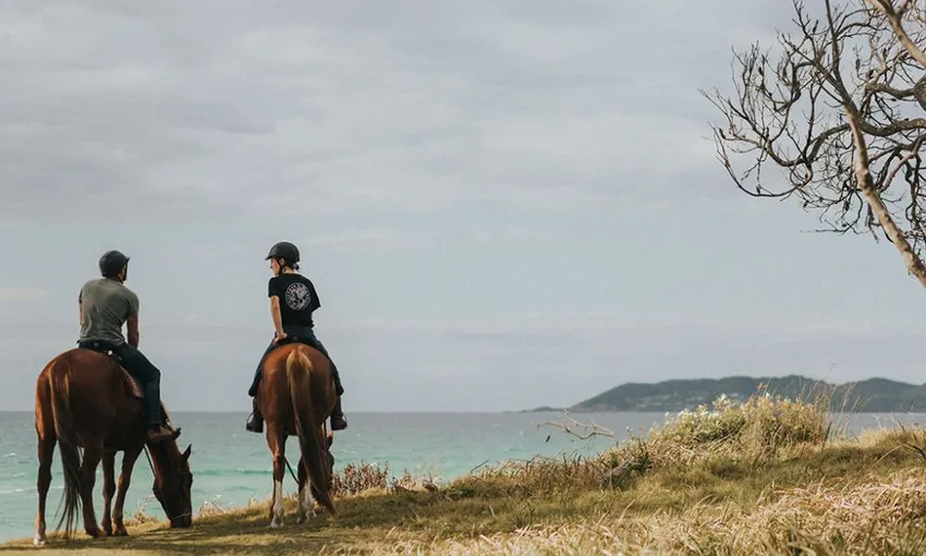 Byron Bay Forest to Beach Horse Ride - 2 Hours | Experience Oz