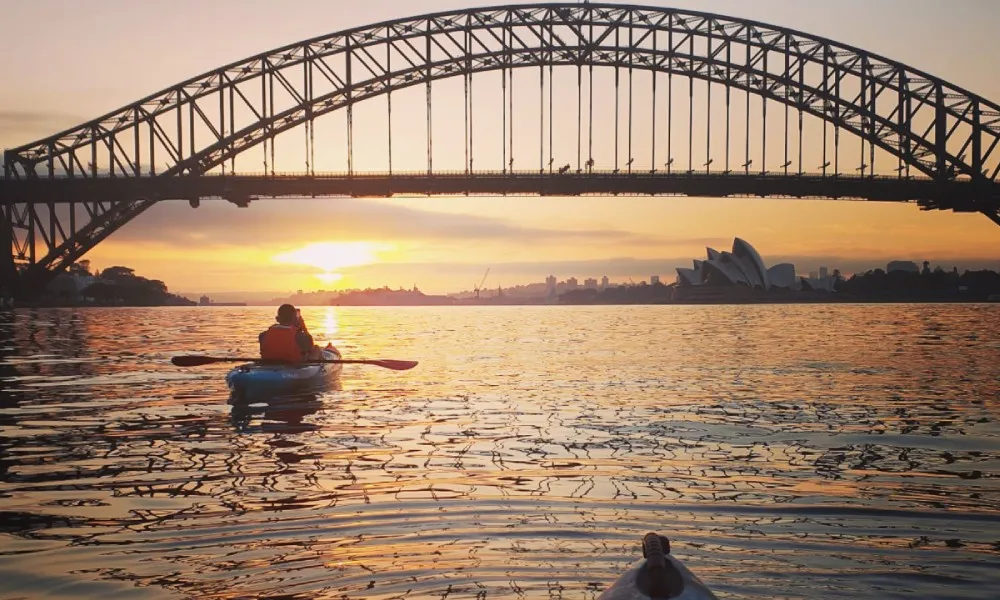  Sydney Harbour Sunrise Kayak with Breakfast | Experience Oz -1
