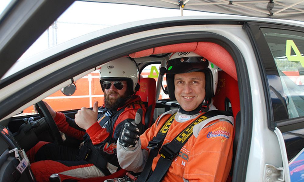 Perth V8 Car Front Seat Passenger Laps, 5 Laps