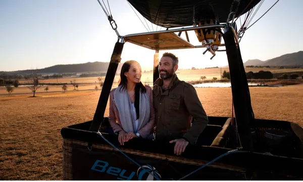 Private Hot Air Balloon with Champagne Breakfast - For 2 - Hunter Valley