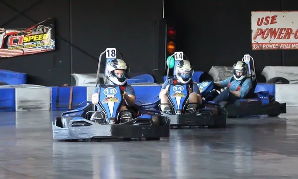 Wollongong Indoor Adult Go Kart Racing, 20 Laps