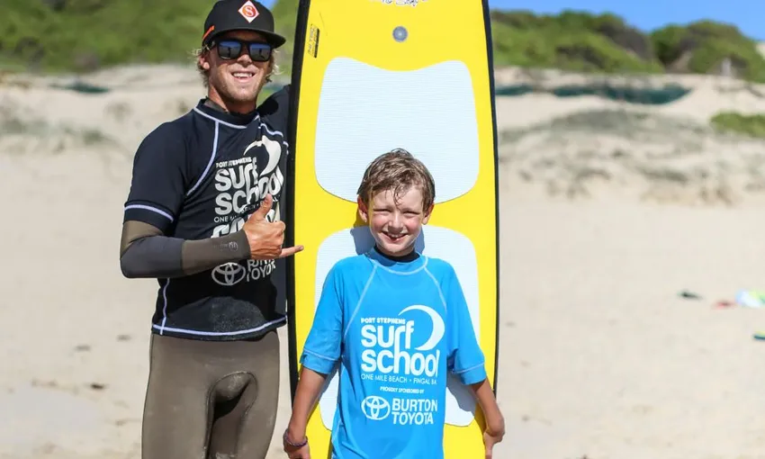 Port Stephens Group Surf Lesson, 90 Minutes 
