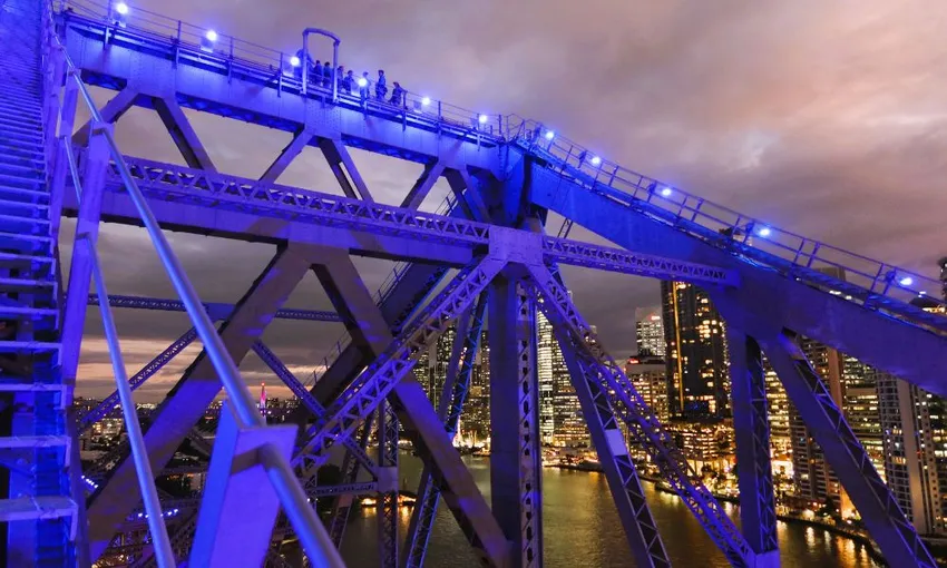 Brisbane Story Bridge Climb - Night