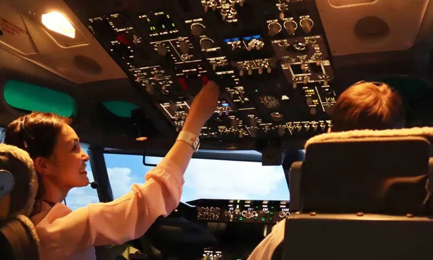 Melbourne CBD Boeing 737 Flight Simulator