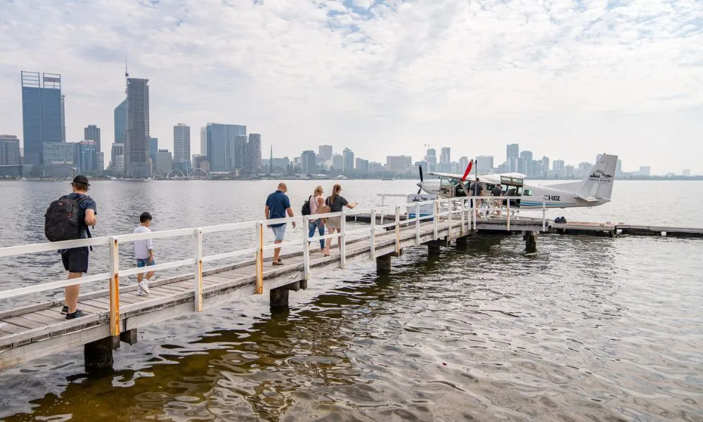 Return Scenic Flight from Swan River to Rottnest Island | Experience Oz-2