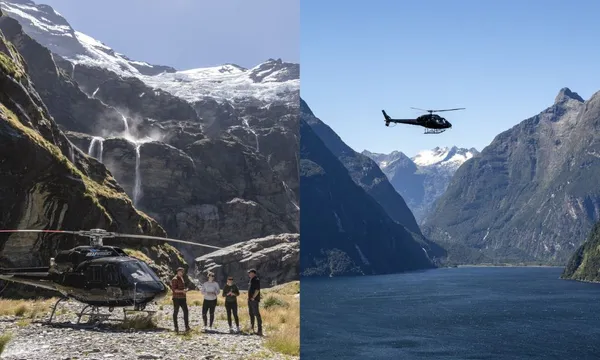 Milford Heli Cruise & Earnslaw Burn ex Queenstown