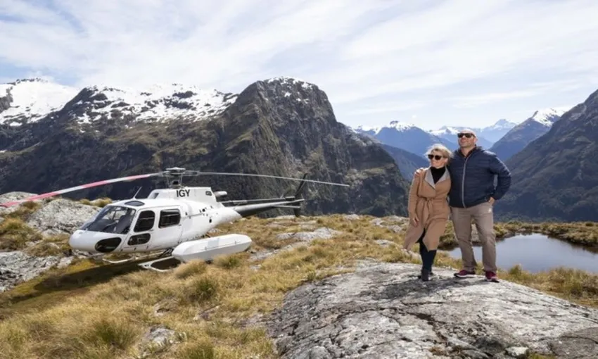 Milford Sound Explorer Helicopter Flight ex Queenstown