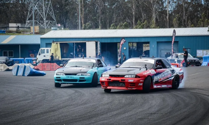 8 Drift Battle Hot Laps - Sydney Motorsport Park 