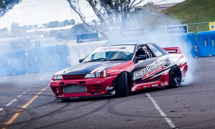 8 Drift Battle Hot Laps - Sydney Motorsport Park 