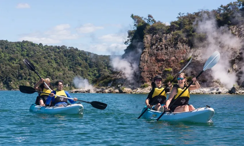 Waimangu Valley Walk & Steaming Cliffs Kayak Private Tour | Experience OZ