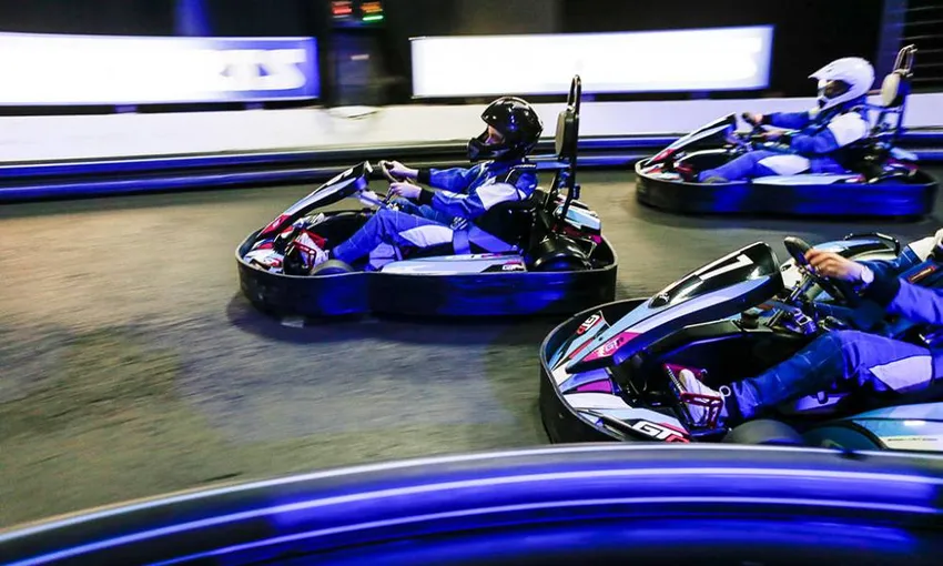 Adult Indoor Go Kart Racing Experience - 30 Minutes