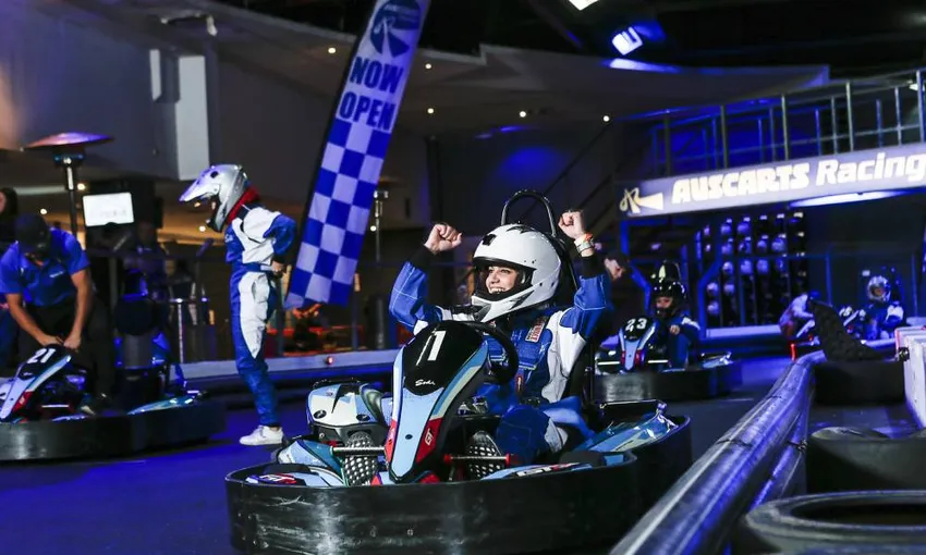 Adult Indoor Go Kart Racing Experience - 30 Minutes