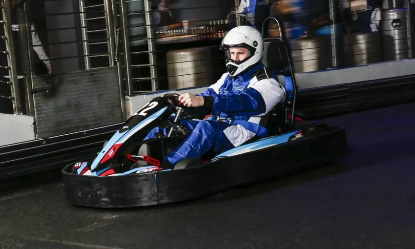 Adult Indoor Go Kart Racing Experience - 30 Minutes