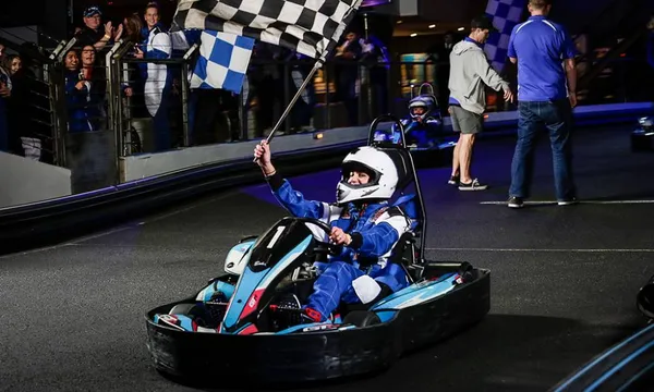 Adult Indoor Go Kart Racing Experience - 30 Minutes
