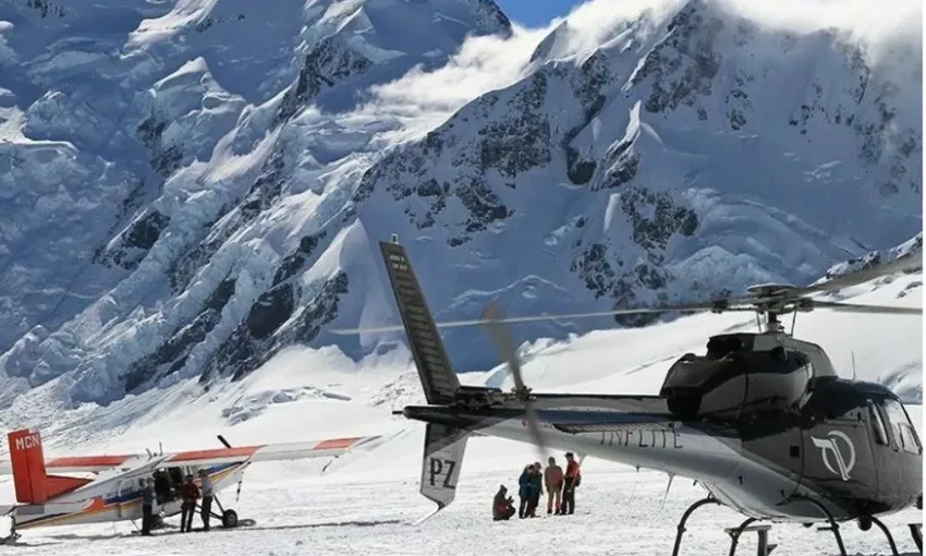 Helicopter Flight with Glacier Landing, 90 Minutes - Mt Cook