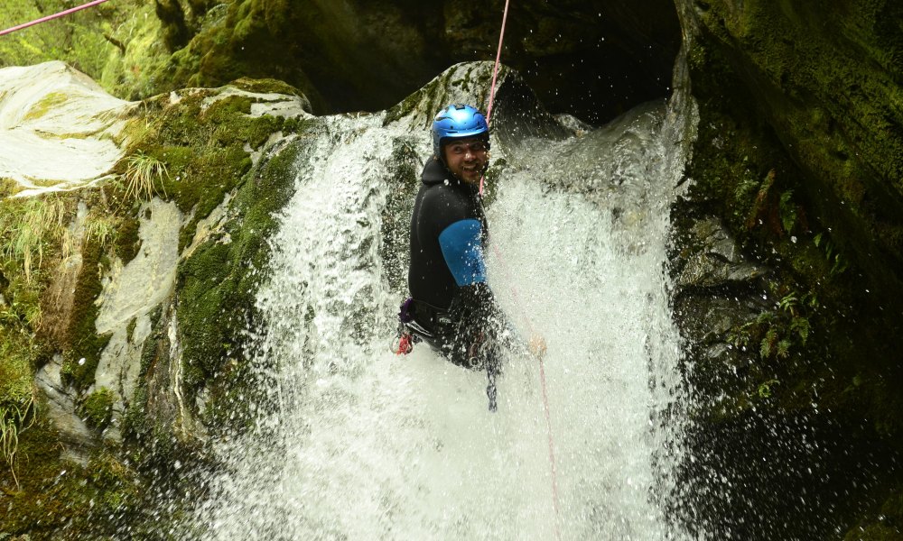 Advanced Difficulty Canyoning, Full Day - Mt Aspiring