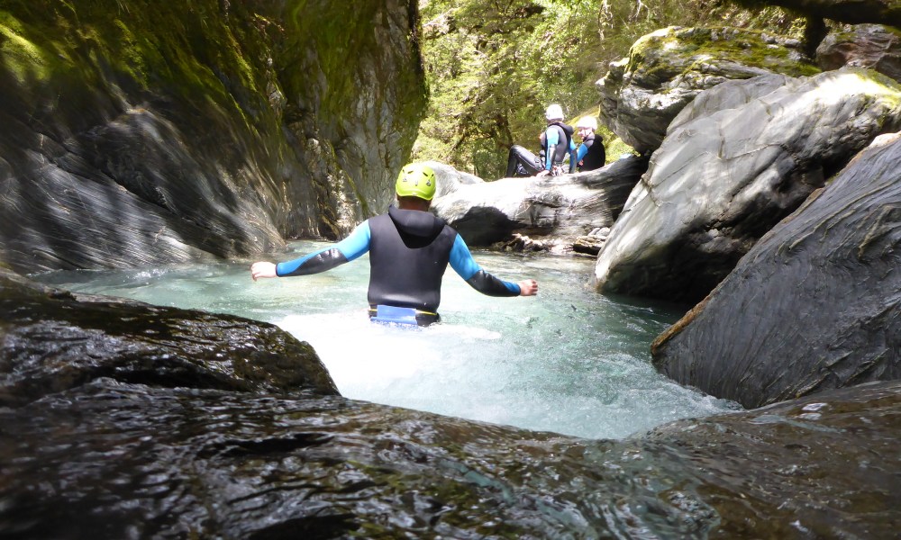 Gibbston Valley Canyoning Trip, Half Day - Queenstown