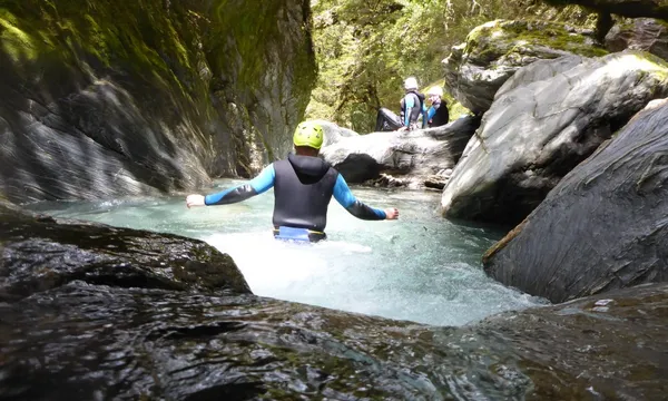 Gibbston Valley Canyoning Trip, Half Day - Queenstown