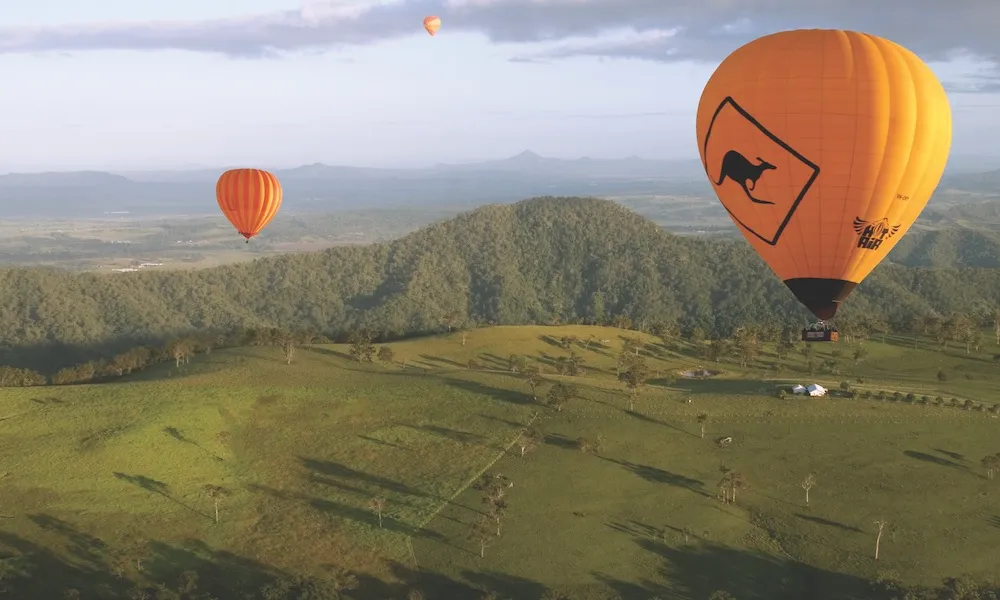 Gold Coast Hinterland Hot Air Balloon Ride & Breakfast | Experience Oz-10