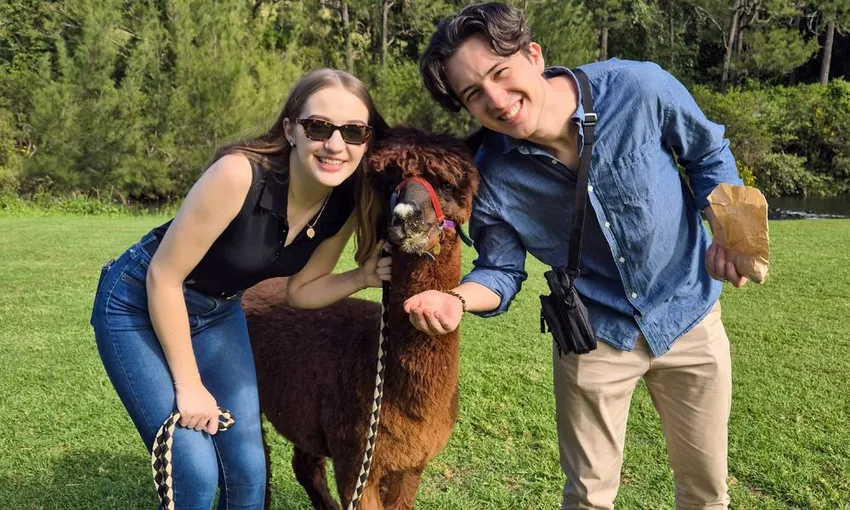 Hot Air Balloon Flight with Breakfast & Alpacas | Experience Oz
