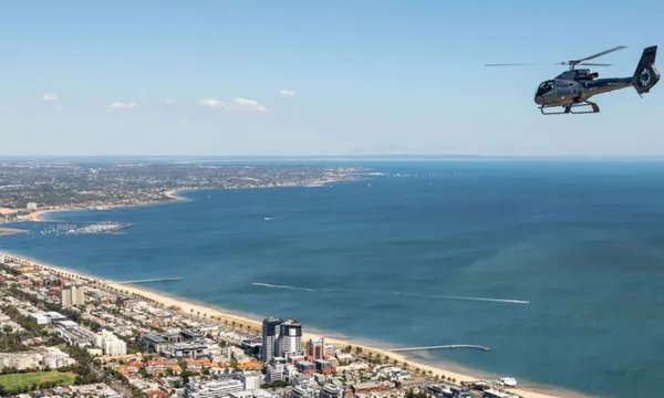 Brighton Beach Boxes and Ricketts Point Helicopter Flight