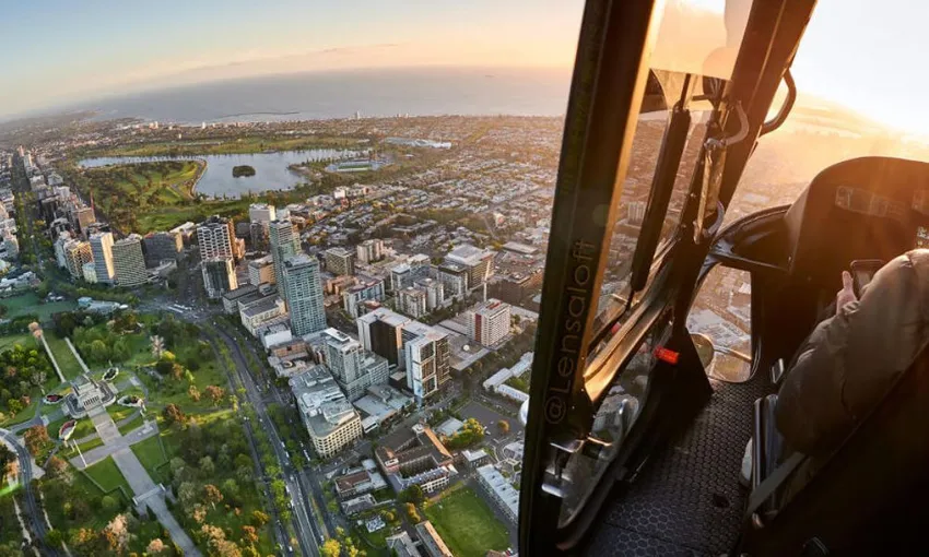 Melbourne Scenic Helicopter Flights - St Kilda & Coast | Experience Oz