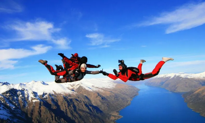 Queenstown 12,000ft Tandem Skydive - Book Online | Experience Oz