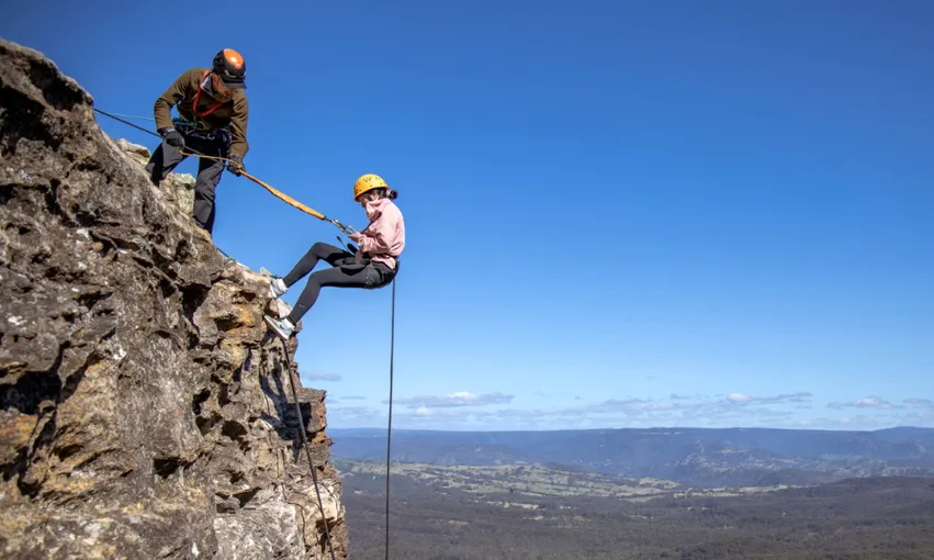 Spectacular Blue Mountains Abseiling Adventure - Half Day | Experience Oz
