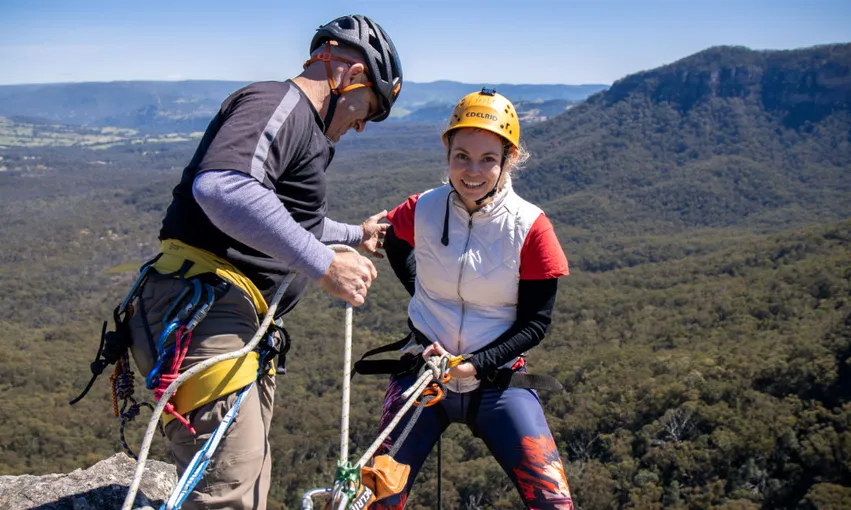 Spectacular Blue Mountains Abseiling Adventure - Half Day | Experience Oz