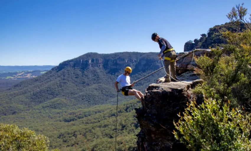 Spectacular Blue Mountains Abseiling Adventure - Half Day | Experience Oz