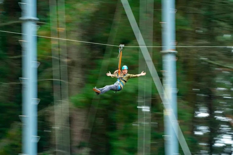Mount Lofty Rock Climb, Zipline & Mega Swing | Experience Oz