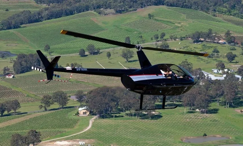  Hunter Valley Private Doors-Off Helicopter Flight - For 2